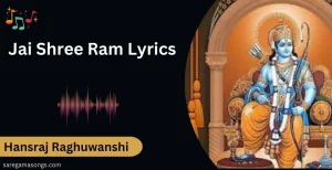 Jai Shree Ram Lyrics